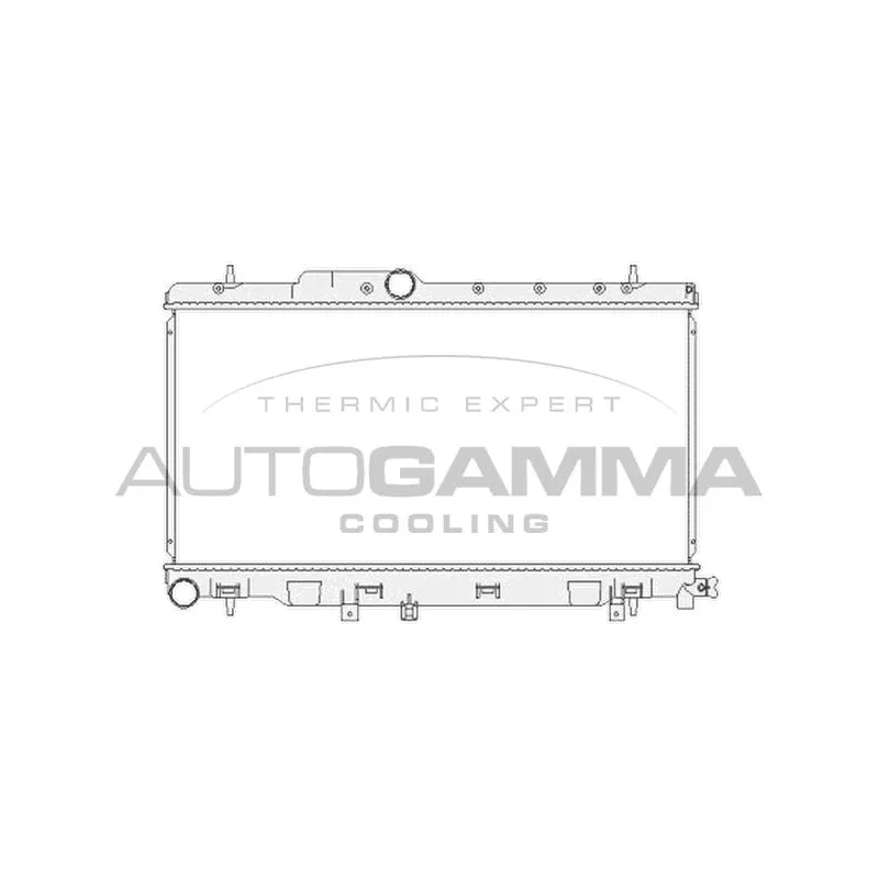 Radiateur, refroidissement du moteur AUTOGAMMA 104187