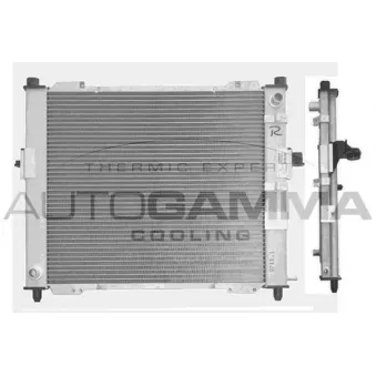 Radiateur, refroidissement du moteur AUTOGAMMA 104200