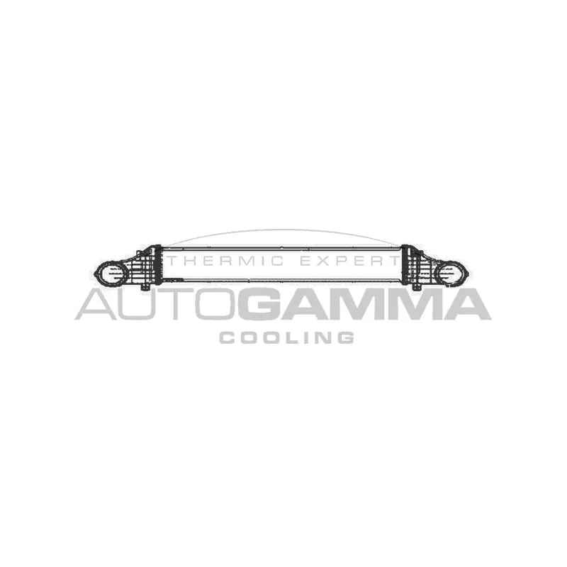 Intercooler, échangeur AUTOGAMMA 104228