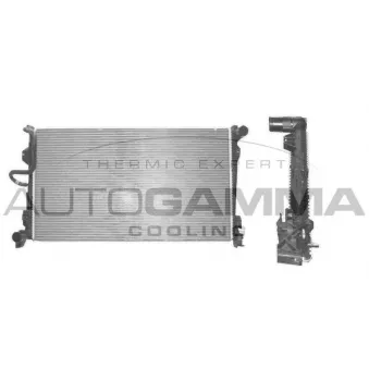 Radiateur, refroidissement du moteur AUTOGAMMA 104253