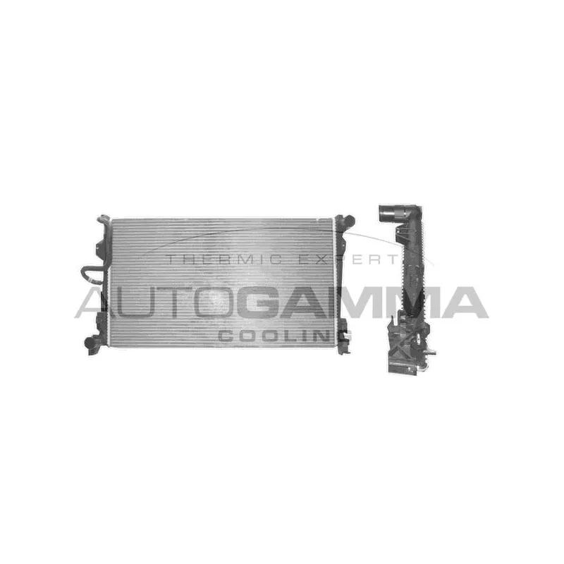 Radiateur, refroidissement du moteur AUTOGAMMA 104253