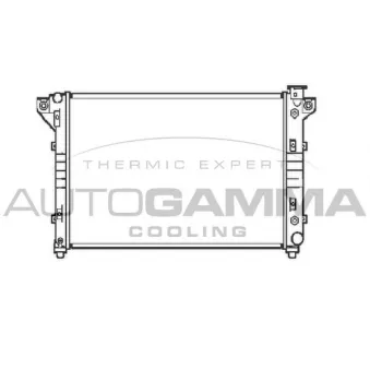 Radiateur, refroidissement du moteur AUTOGAMMA