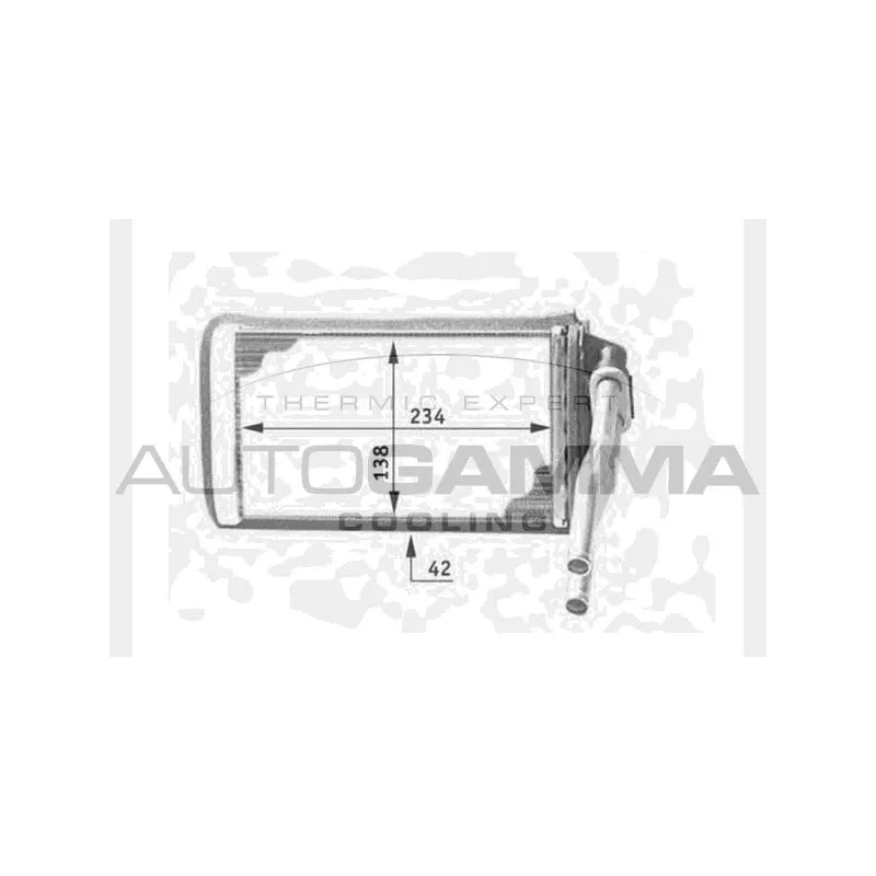 Système de chauffage AUTOGAMMA 104326