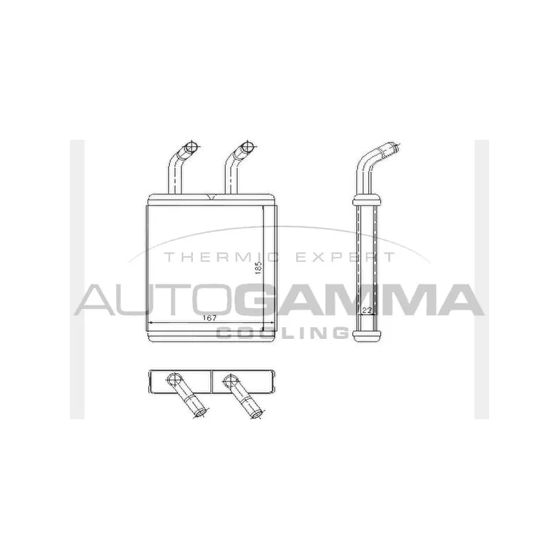 Système de chauffage AUTOGAMMA 104388