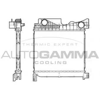 Intercooler, échangeur AUTOGAMMA