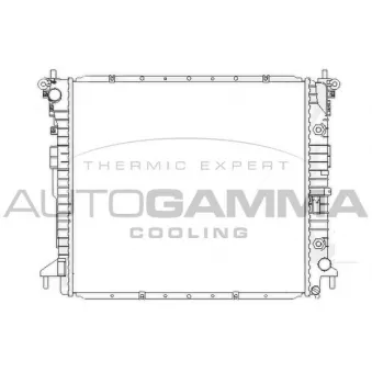 Radiateur, refroidissement du moteur AUTOGAMMA