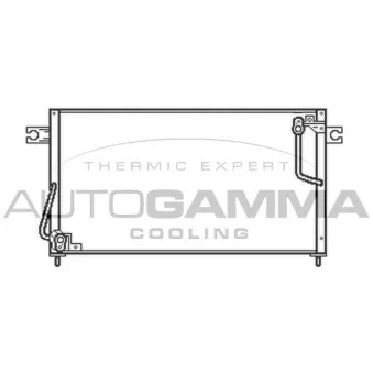 Condenseur, climatisation AUTOGAMMA 104460