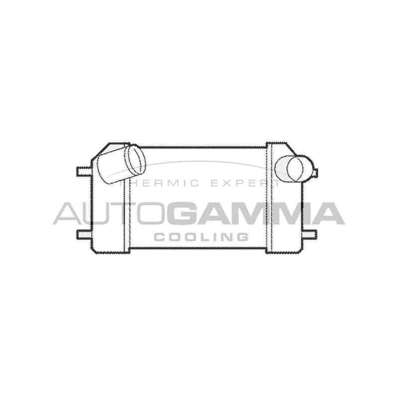 Intercooler, échangeur AUTOGAMMA 104486