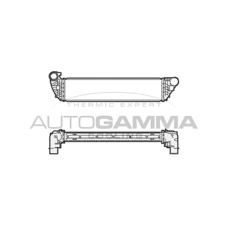 Intercooler, échangeur AUTOGAMMA 104596