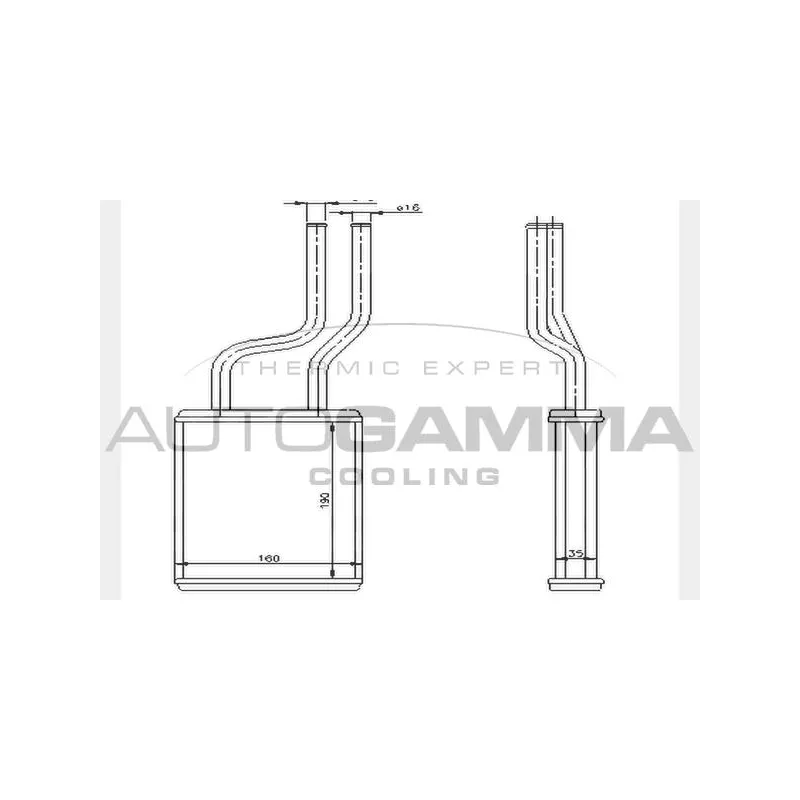 Système de chauffage AUTOGAMMA 104608