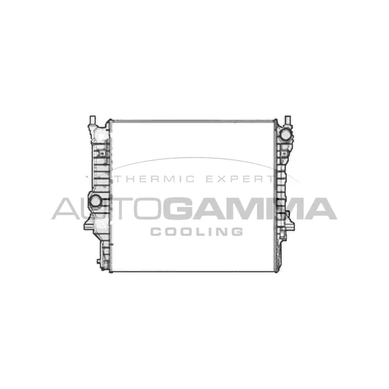 Radiateur, refroidissement du moteur AUTOGAMMA 104649