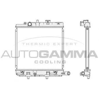 Radiateur, refroidissement du moteur AUTOGAMMA