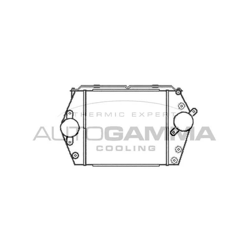 Intercooler, échangeur AUTOGAMMA 104774
