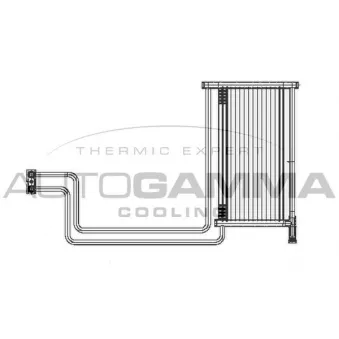 Radiateur d'huile AUTOGAMMA 104782