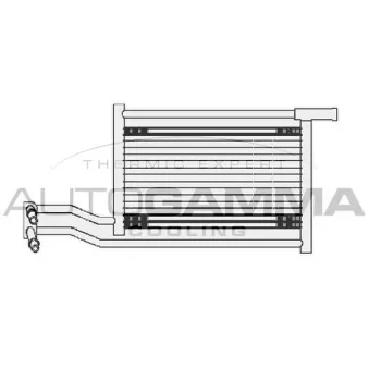 Radiateur d'huile AUTOGAMMA 104783