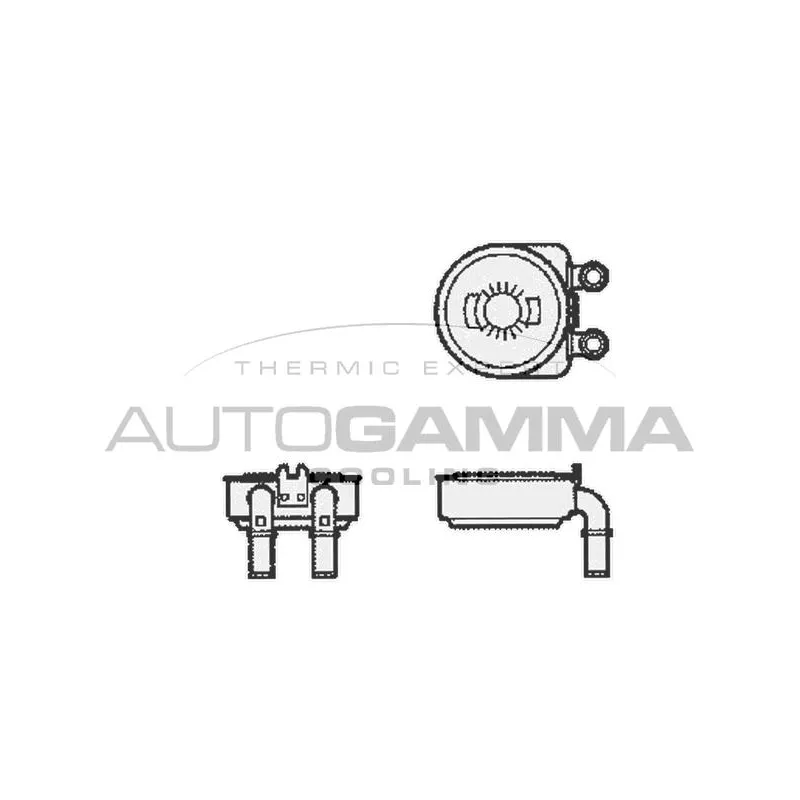 Radiateur d'huile AUTOGAMMA 104784