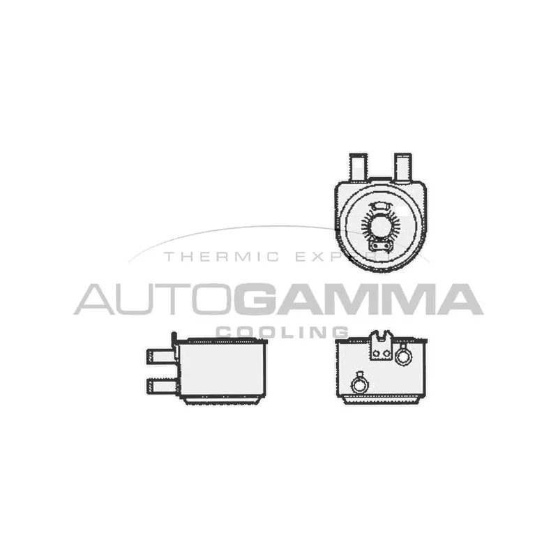 Radiateur d'huile AUTOGAMMA 104785