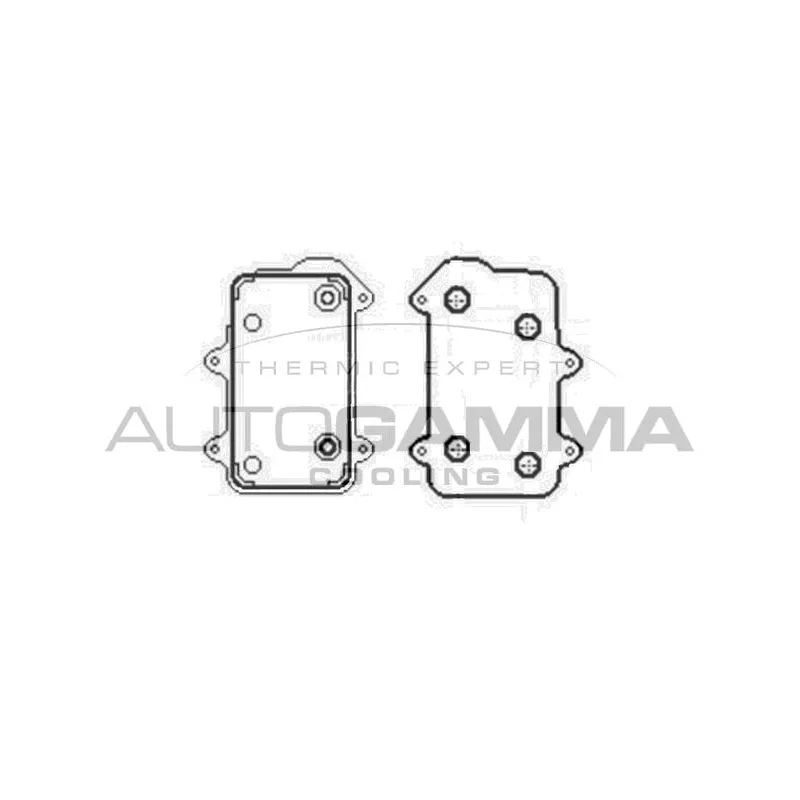 Radiateur d'huile AUTOGAMMA 104793