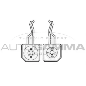 Radiateur d'huile AUTOGAMMA 104796