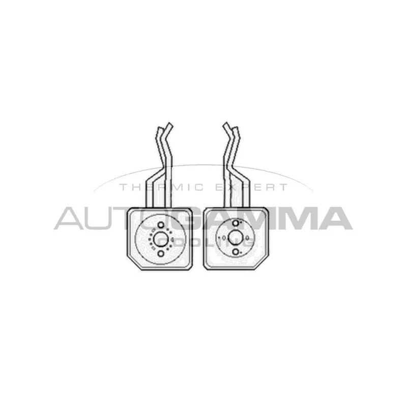 Radiateur d'huile AUTOGAMMA 104796