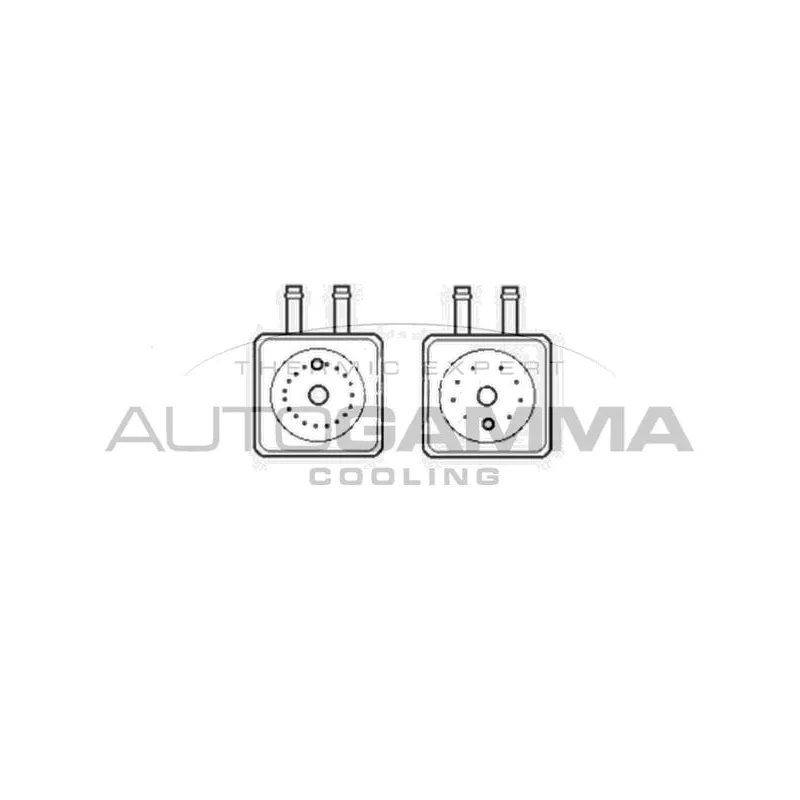 Radiateur d'huile AUTOGAMMA 104798