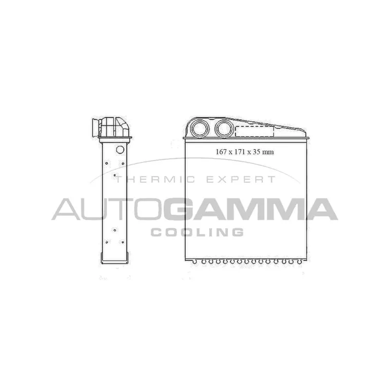 Système de chauffage AUTOGAMMA 104820