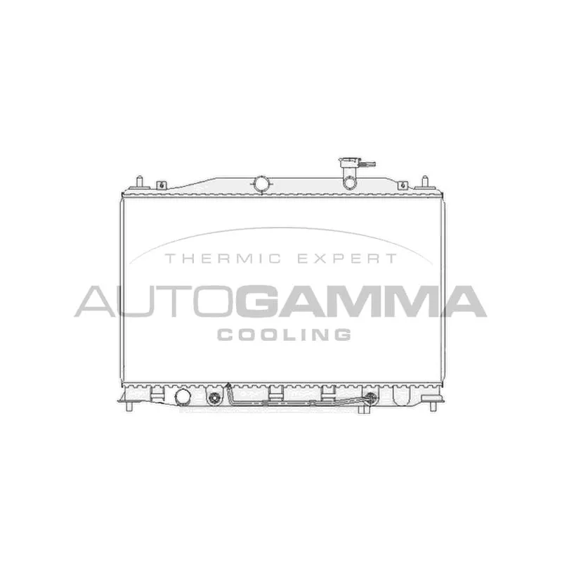 Radiateur, refroidissement du moteur AUTOGAMMA 104827