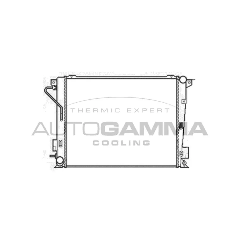 Radiateur, refroidissement du moteur AUTOGAMMA 104832