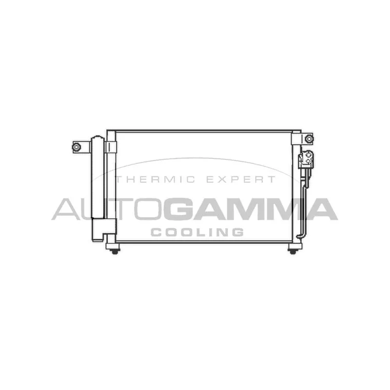 Condenseur, climatisation AUTOGAMMA 104910
