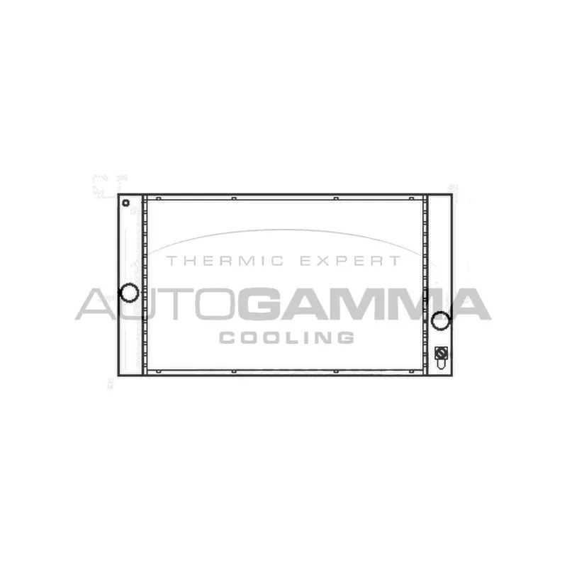 Radiateur, refroidissement du moteur AUTOGAMMA 104928