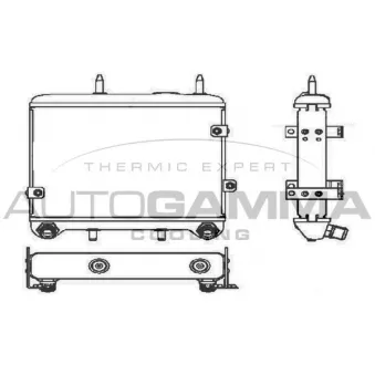 Radiateur d'huile AUTOGAMMA 104930
