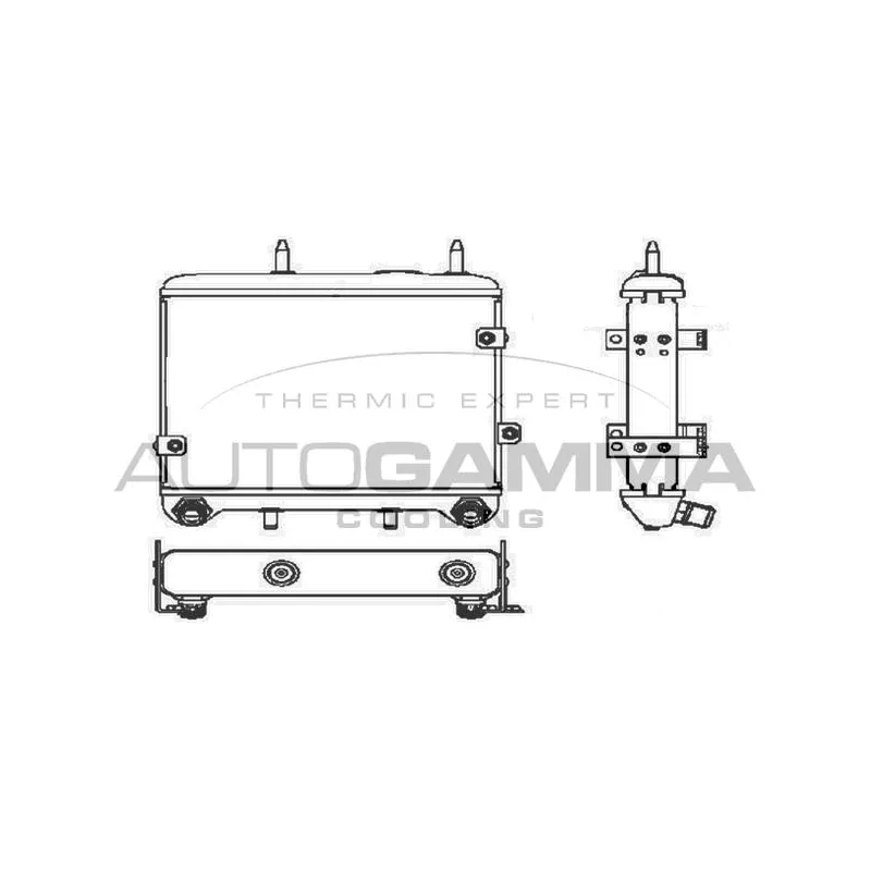 Radiateur d'huile AUTOGAMMA 104930