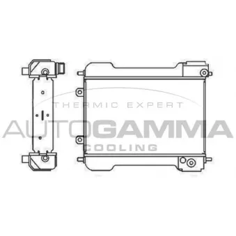 Radiateur d'huile AUTOGAMMA 104932