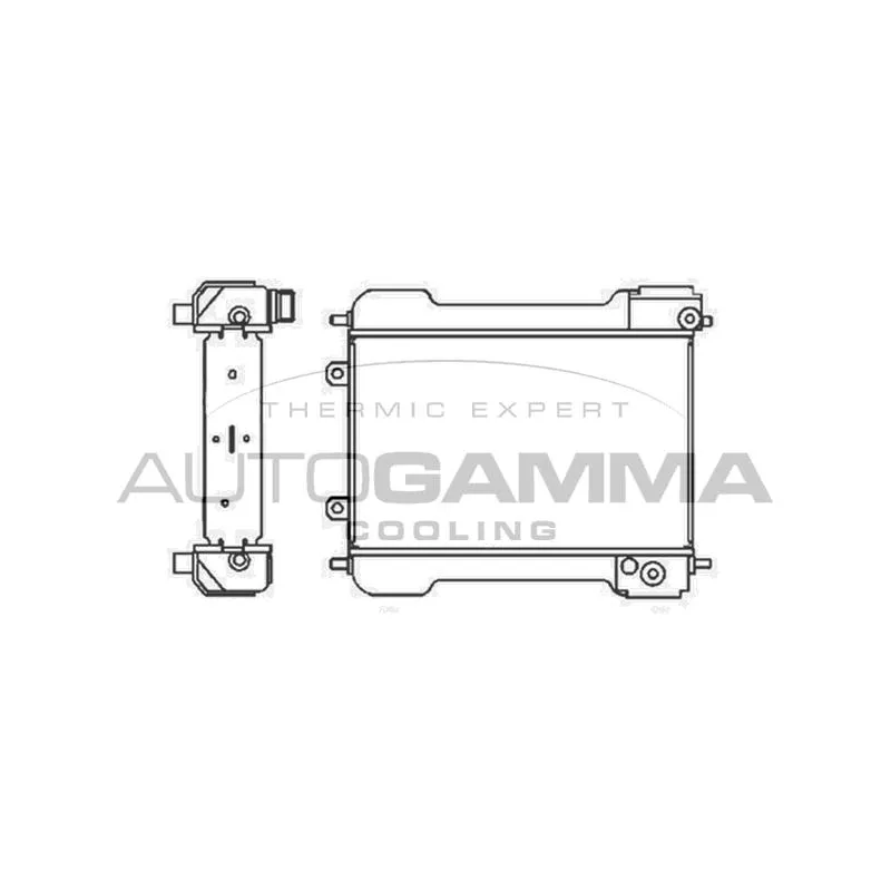 Radiateur d'huile AUTOGAMMA 104932