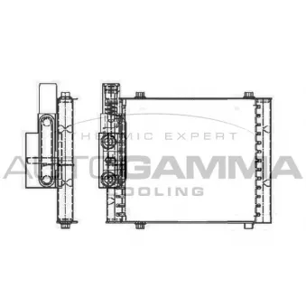 Radiateur d'huile AUTOGAMMA 104935