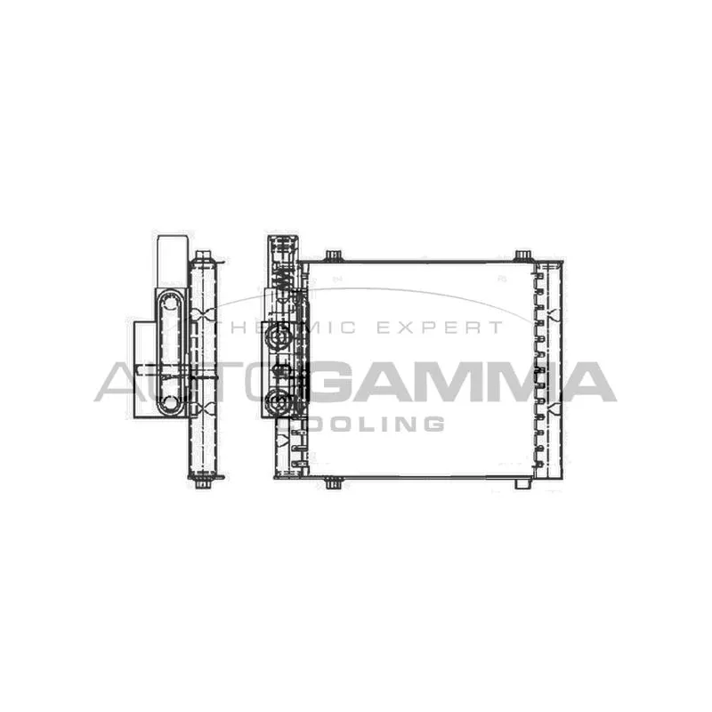 Radiateur d'huile AUTOGAMMA 104935