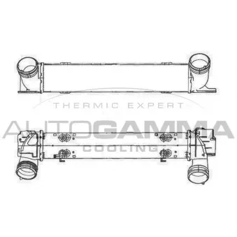 Intercooler, échangeur AUTOGAMMA