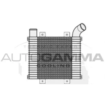 Intercooler, échangeur AUTOGAMMA 104939