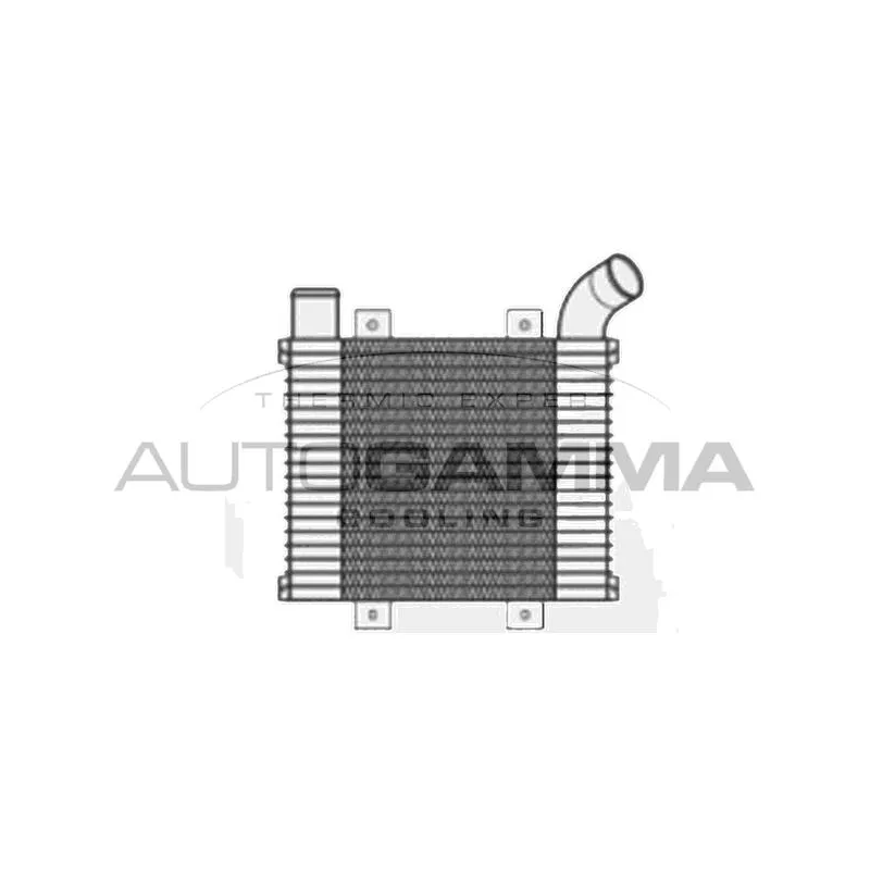 Intercooler, échangeur AUTOGAMMA 104939
