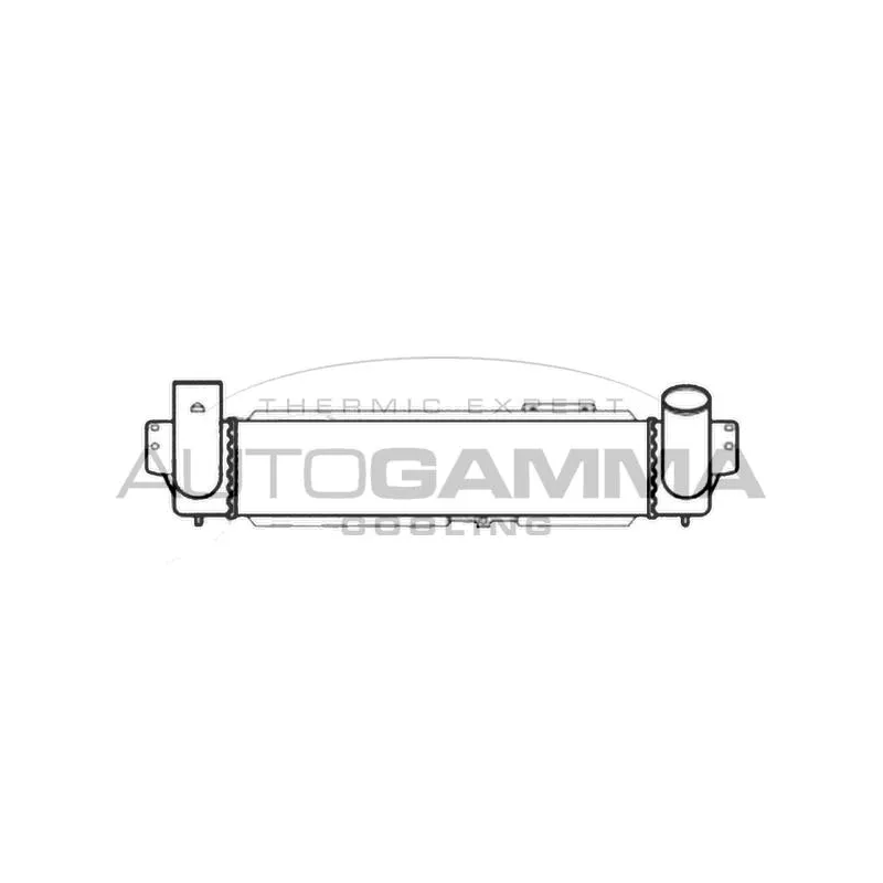 Intercooler, échangeur AUTOGAMMA 104942