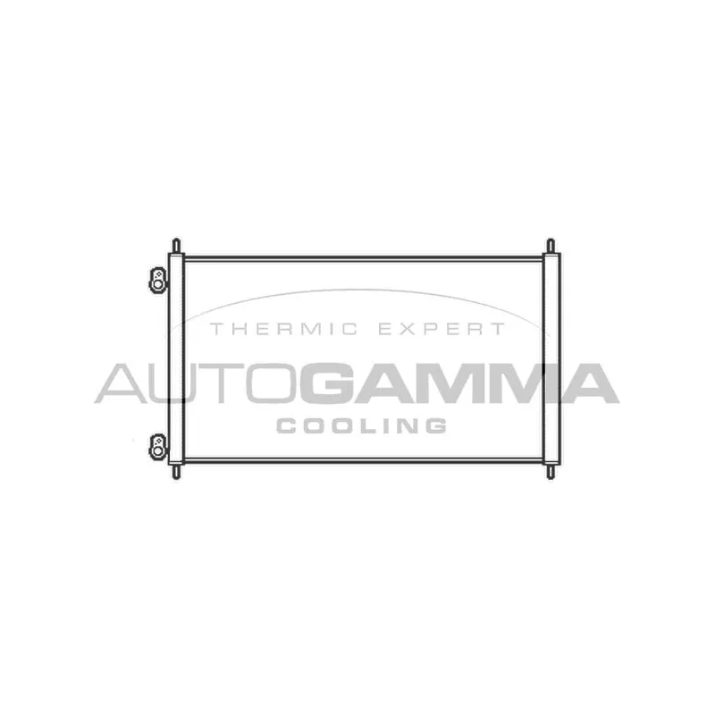 Condenseur, climatisation AUTOGAMMA 104949