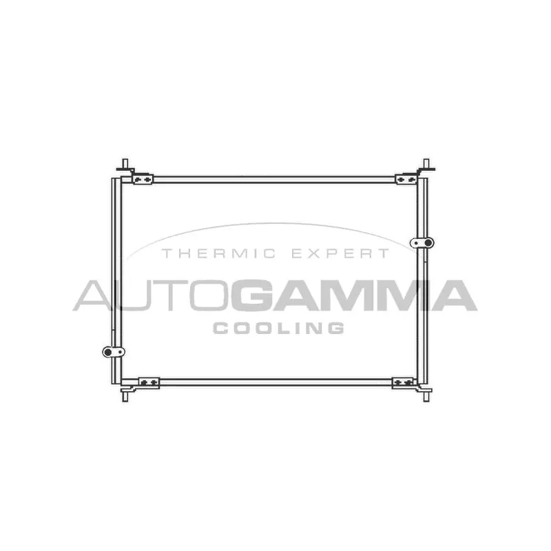 Condenseur, climatisation AUTOGAMMA 104951
