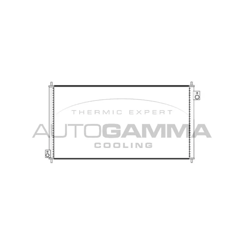 Condenseur, climatisation AUTOGAMMA 104988