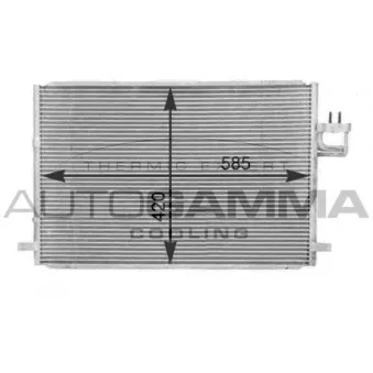 Condenseur, climatisation AUTOGAMMA 104996