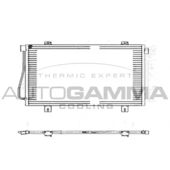 Condenseur, climatisation AUTOGAMMA 105023