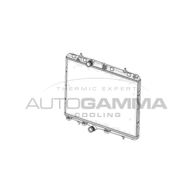 Radiateur, refroidissement du moteur AUTOGAMMA 105040