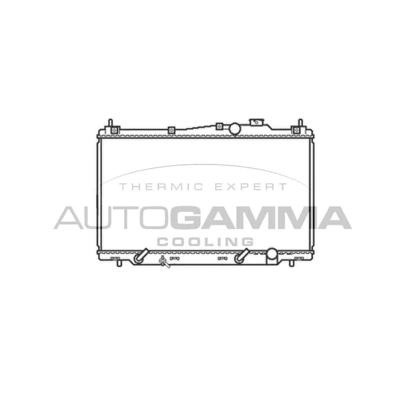 Radiateur, refroidissement du moteur AUTOGAMMA 105045