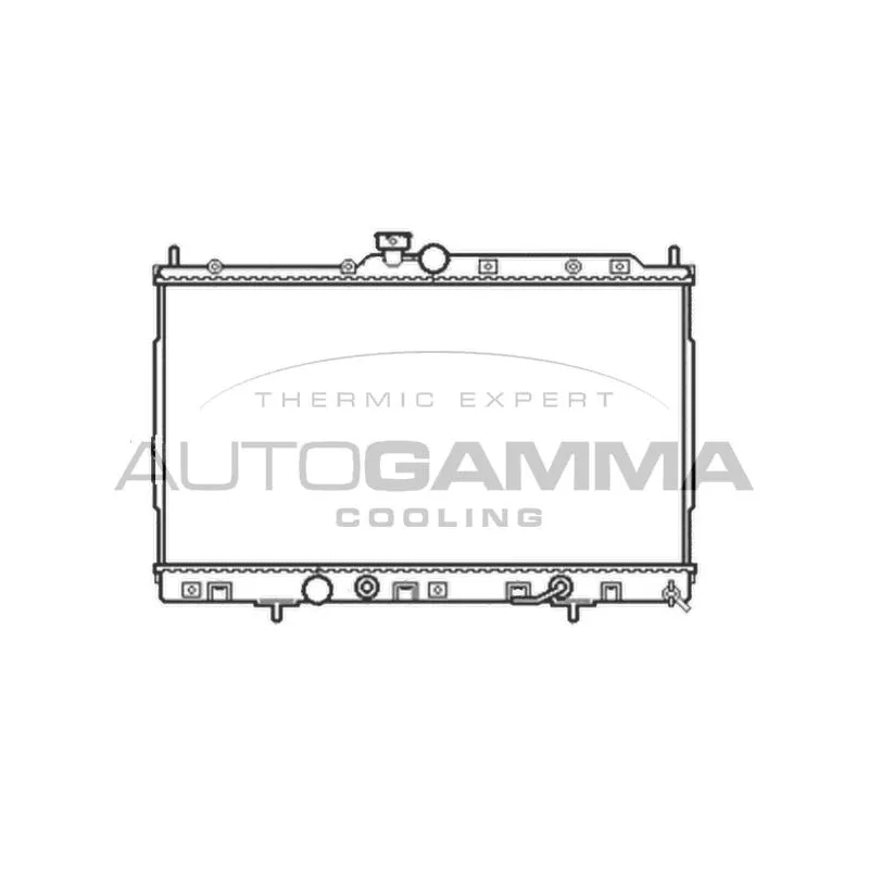 Radiateur, refroidissement du moteur AUTOGAMMA 105052
