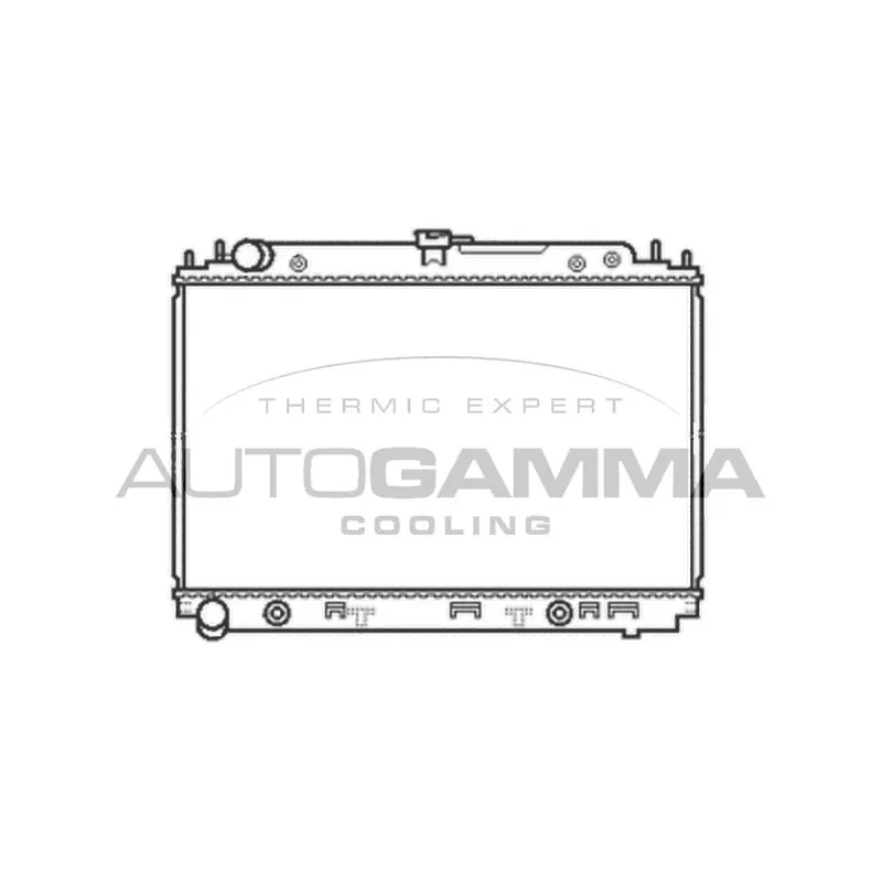 Radiateur, refroidissement du moteur AUTOGAMMA 105053