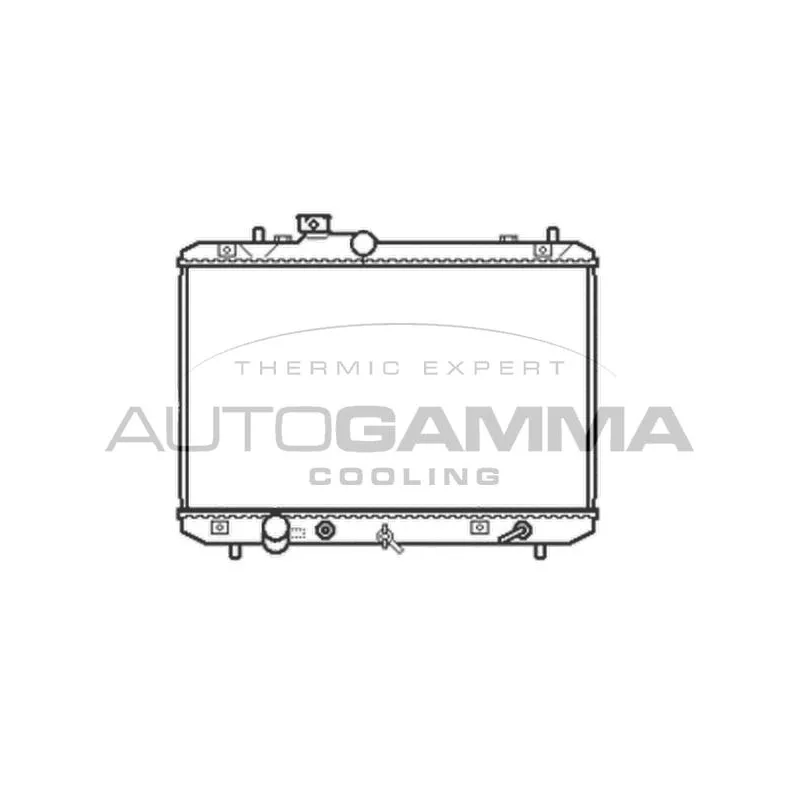 Radiateur, refroidissement du moteur AUTOGAMMA 105058